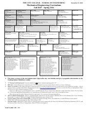 ccny mechanical engineering curriculum.